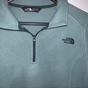 The North Face quarter zip pullover sweater
